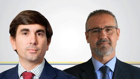 Alberto Granadino, director de consumer de Goodyear Dunlop Iberia y Alberto Rodríguez, director general de Autia