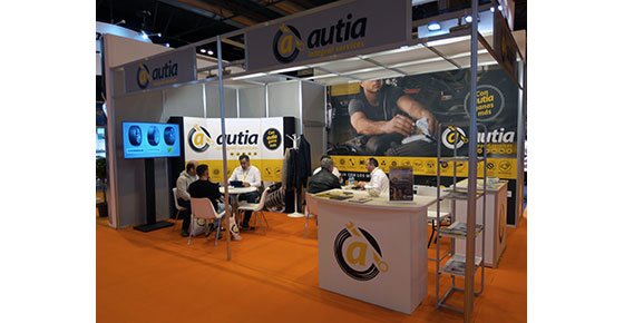 El stand de Autia en la pasada edición de Motortec Automechanika Madrid