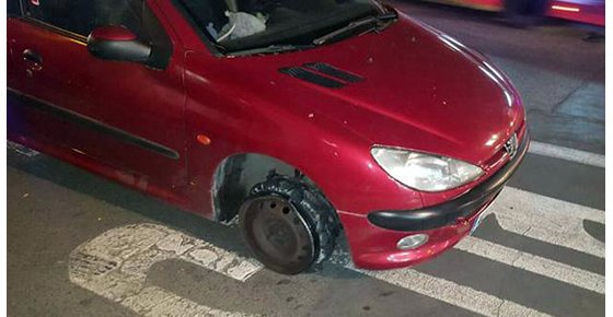 Estado en el que se encontraba el vehículo (Foto: Policía Local Murcia)