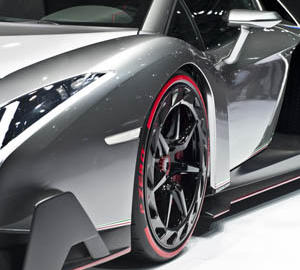 Lamborghini equipado con neumáticos Pirelli