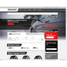 La nueva página web de Bridgestone Europa