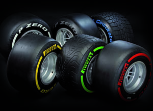 Neumáticos Pirelli de Fórmula 1